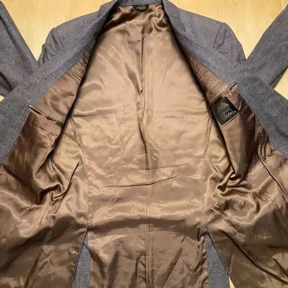 Eagle Clothes Gray Sport Coat Blazer 38R - Picture 5 of 15